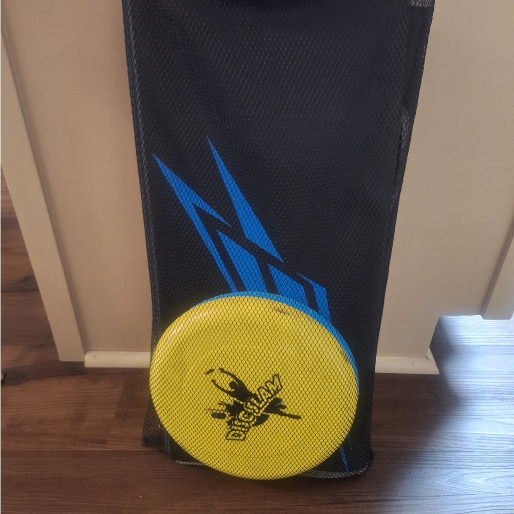 Yellow Disc Slam Game Set